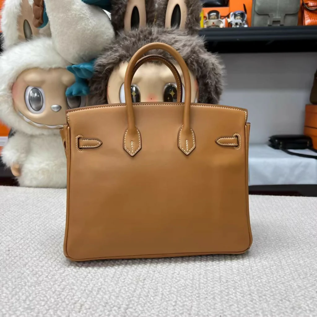 Hermès Birkin 25 Fauve Barenia Smooth Leather Gold Hardware - Image 2