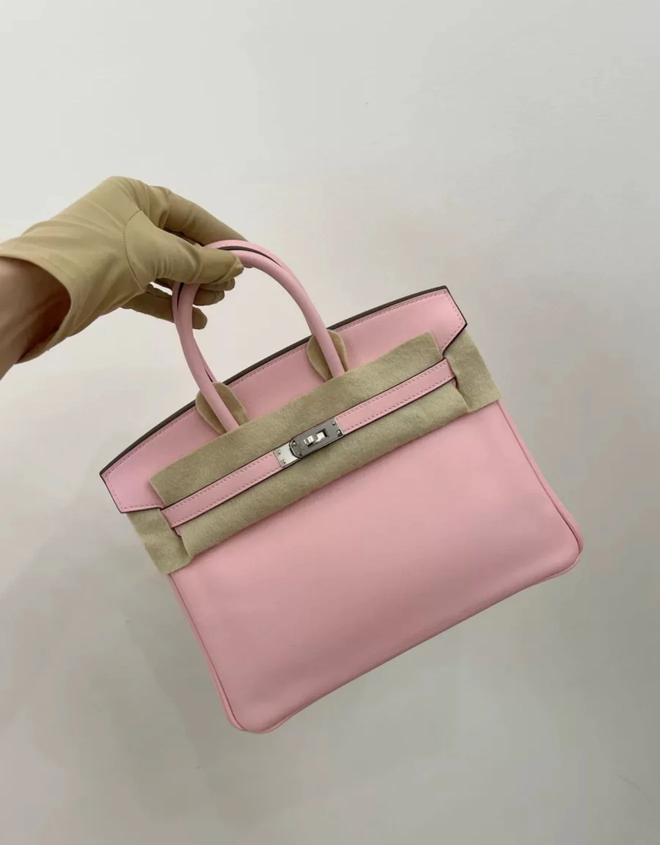 Hermès Birkin 25 Swift Leather Palladium Hardware - Image 2