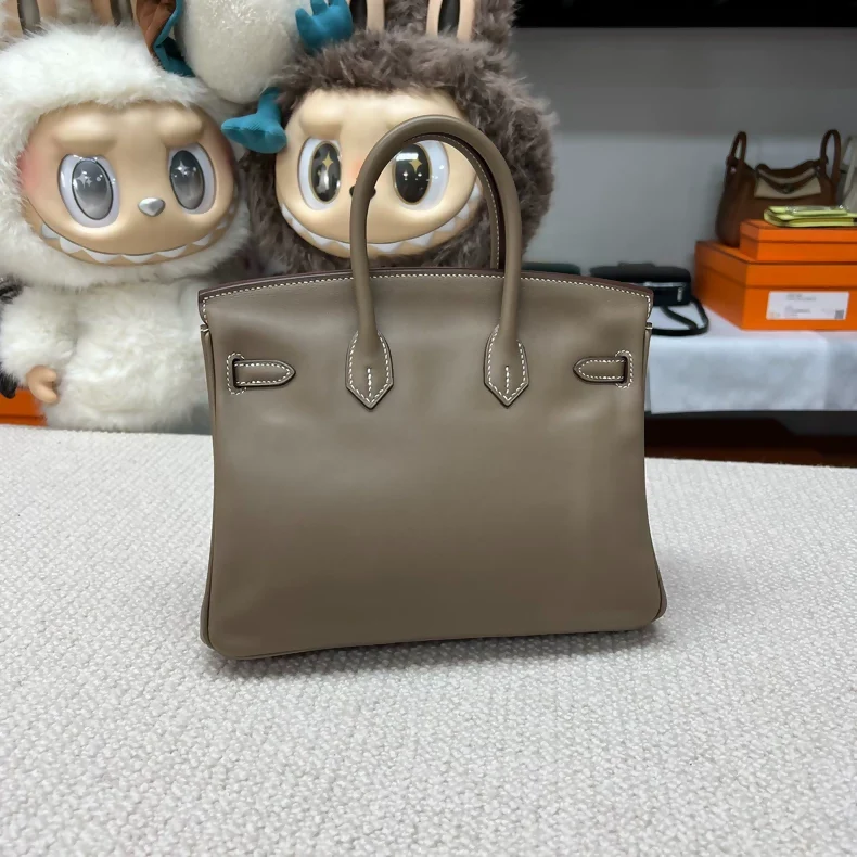 Hermès Birkin 25 Etain Swift leather Gold Hardware - Image 2