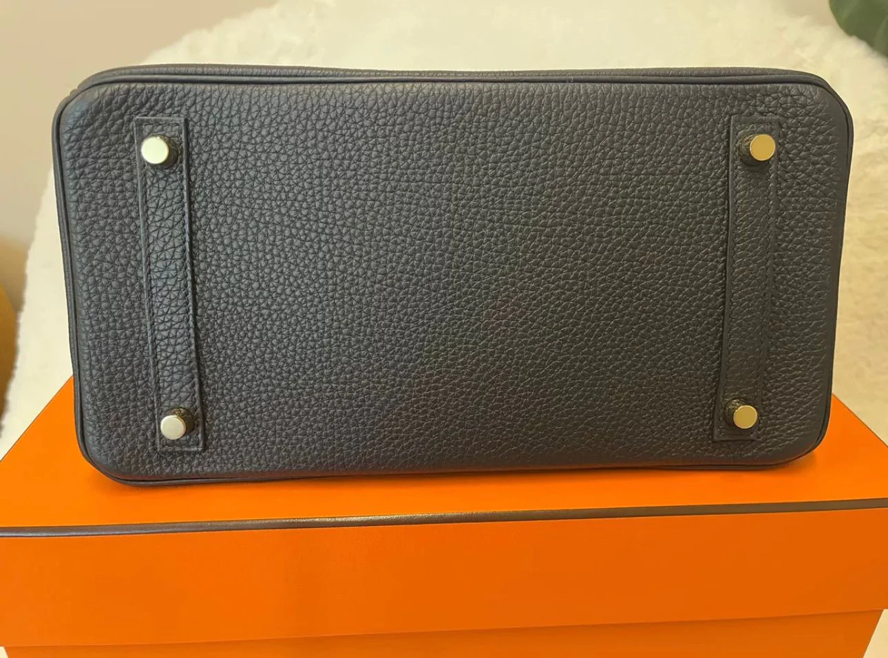 Hermes Birkin 30 Black Togo Leather Gold Hardware 2023 - Image 3
