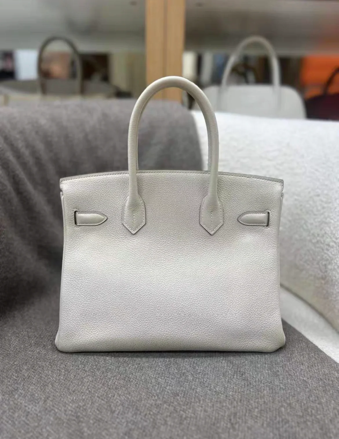 Hermes Birkin 30 Béton Togo leather Gold Hardware - Image 3