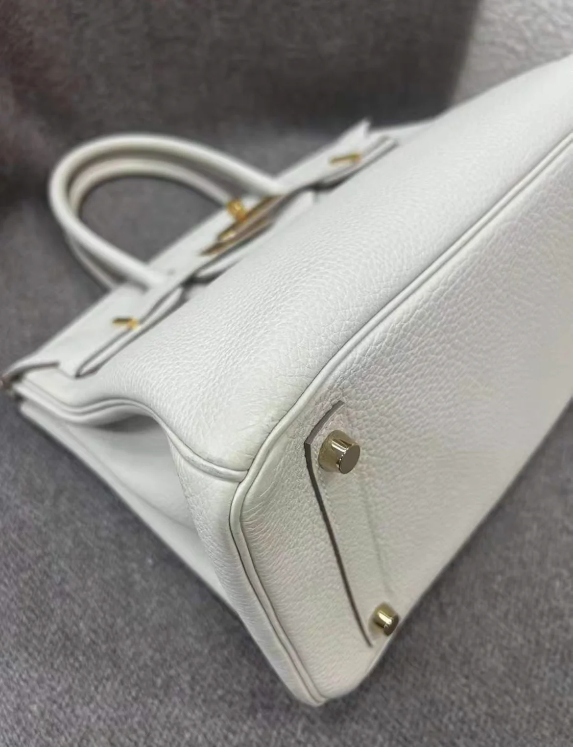 Hermes Birkin 30 Béton Togo leather Gold Hardware - Image 4