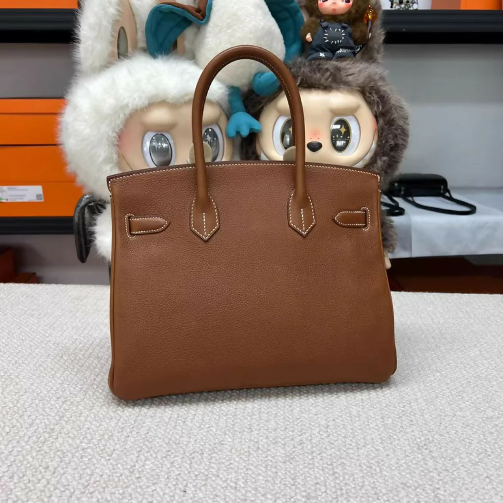 Hermès Birkin 30 Fauve Barenia Faubourg Gold Hardware - Image 2