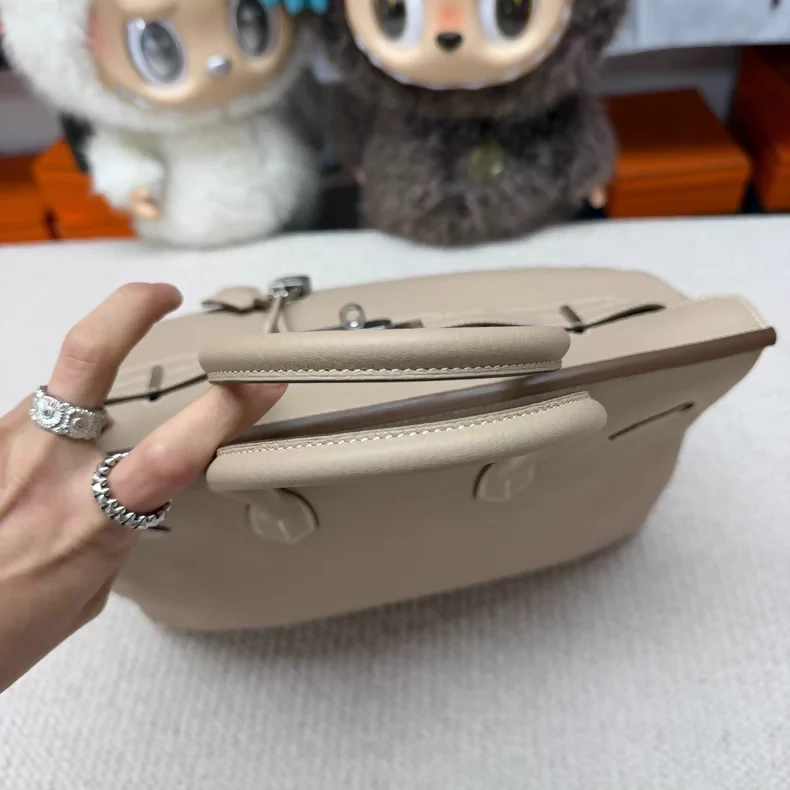 Hermes Birkin 35 1F Grey Togo with palladium hardware - Image 3