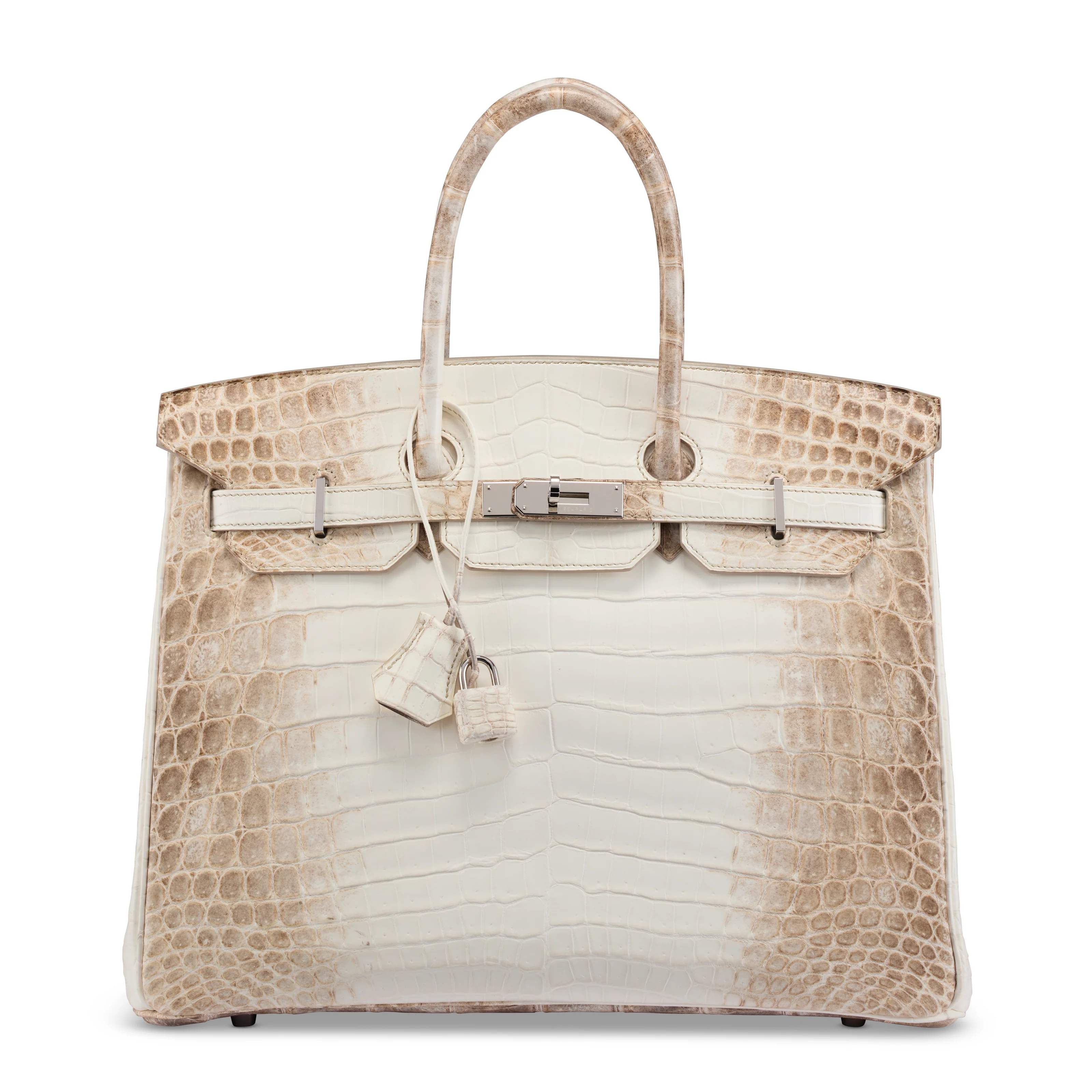 Hermes Birkin 35 Himalaya Crocodile Leather Palladium Hardware - Image 2