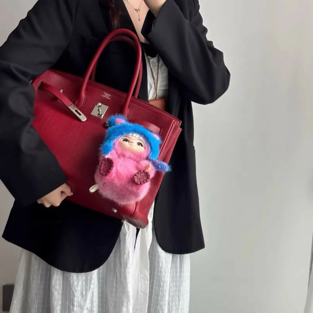 Hermès Birkin 35 Ruby Red Togo leather palladium Hardware - Image 2