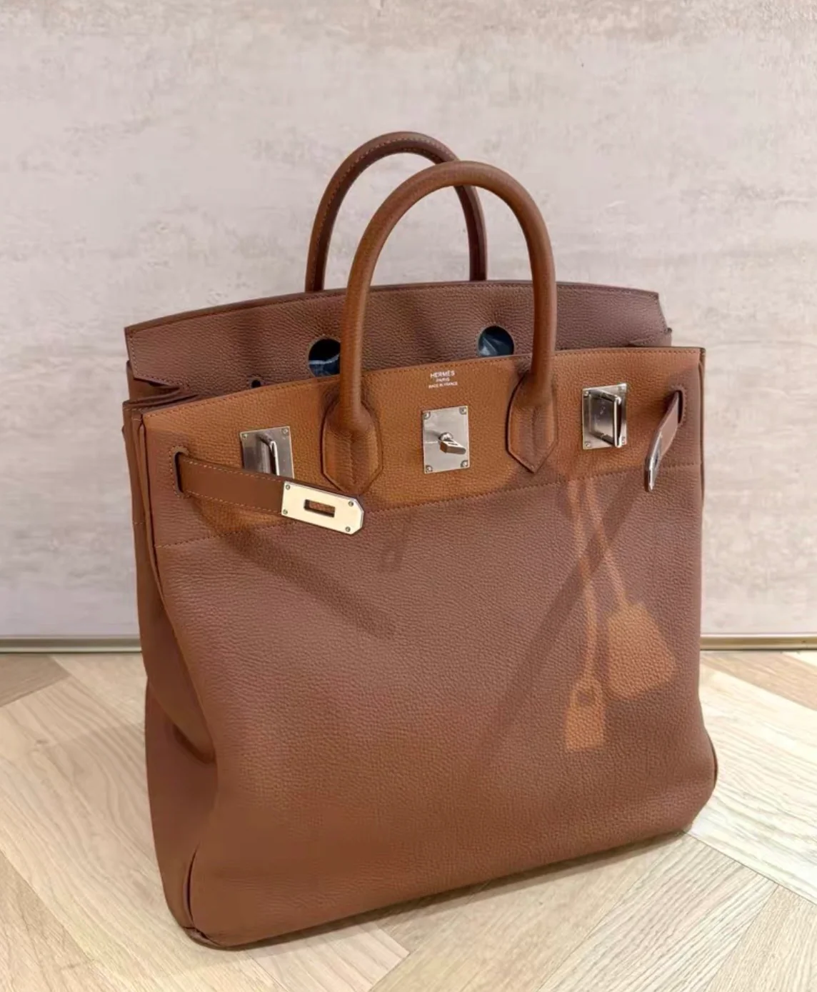 Hermès Birkin HAC 40 Coupe De Soleil gold Togo leather palladium hardware - Image 2