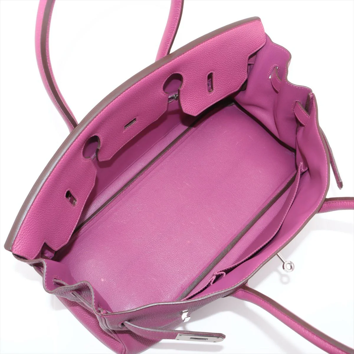 Hermès Birkin Shoulder Tosca Togo Leather Palladium Hardware - Image 7