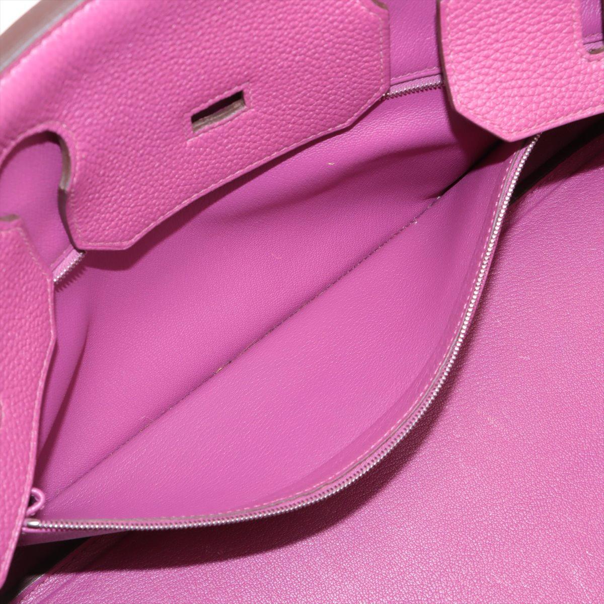 Hermès Birkin Shoulder Tosca Togo Leather Palladium Hardware - Image 8