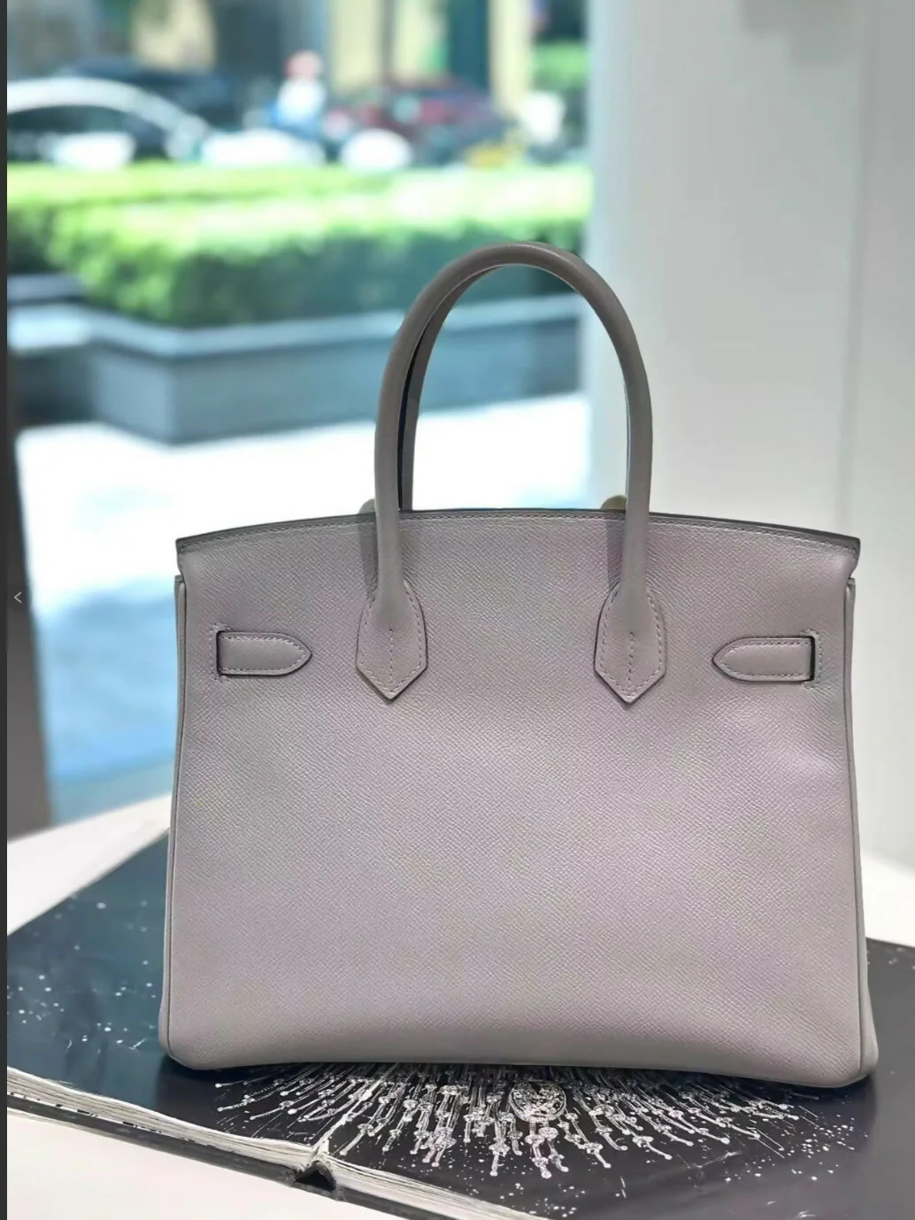 Hermès Birkin 30 Gris Mouette 4Z Epsom Leather Gold Hardware - Image 3