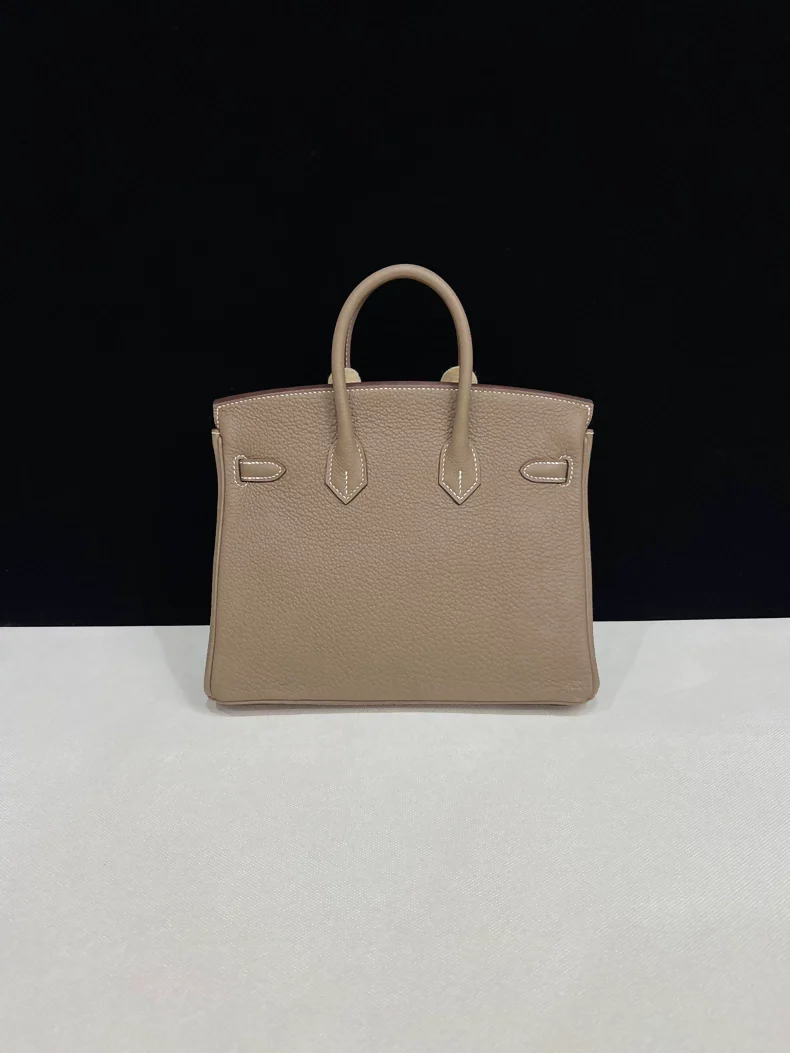 HERMES Birkin 25 Etoupe togo leather palladium hardware - Image 3