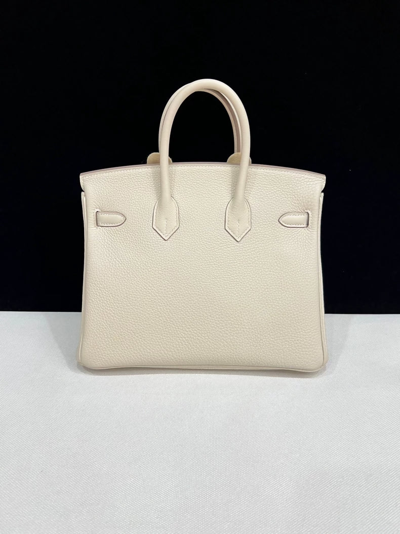 Hermes Birkin 25 Craie Togo leather Gold Hardware - Image 3