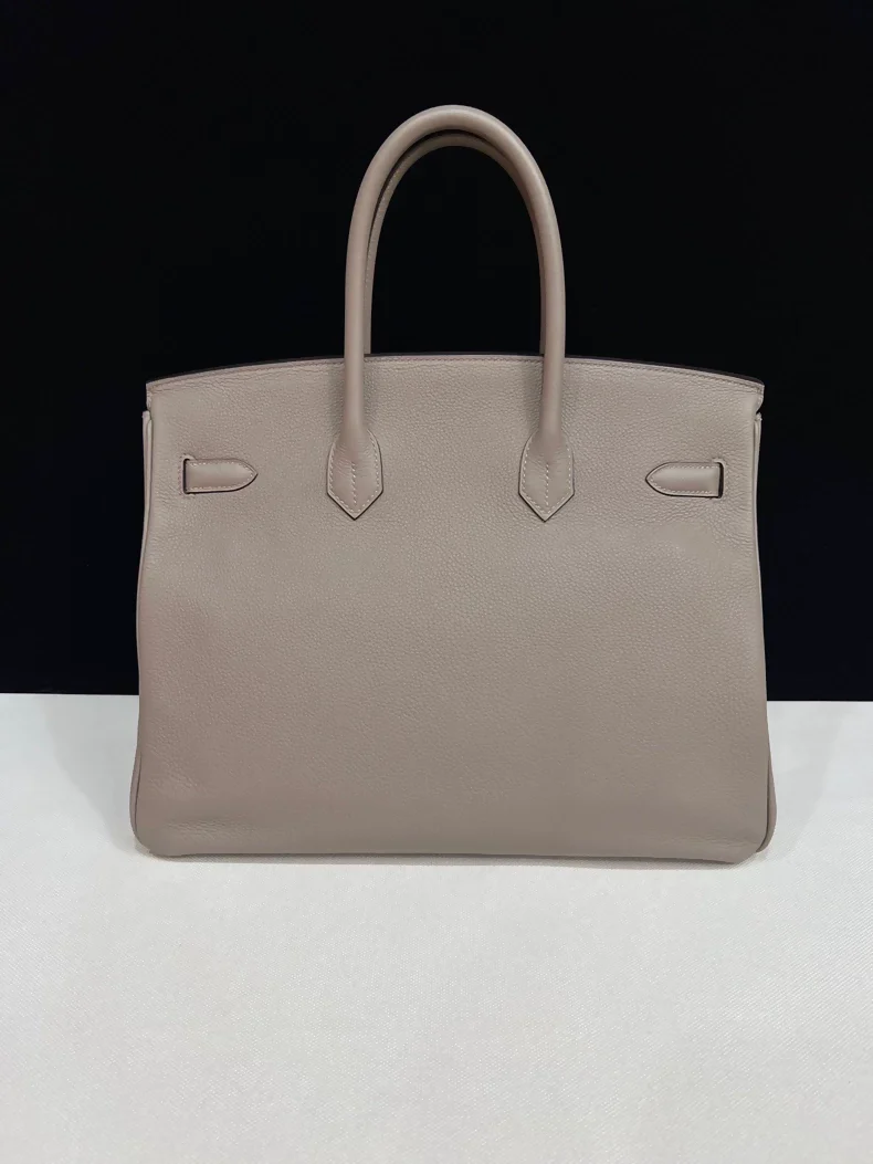 Hermes Birkin 35 Étoupe Togo Leather Gold Hardware - Image 3