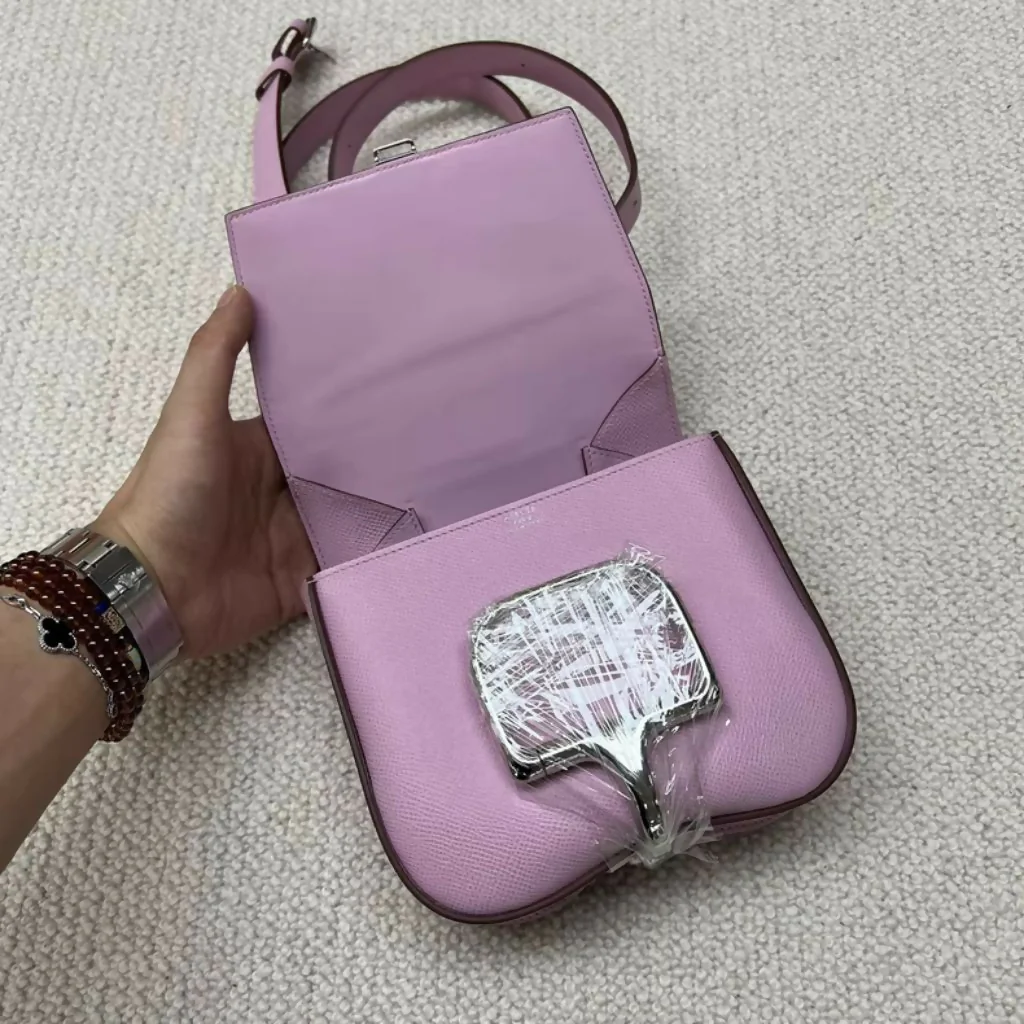 Hermès Della Cavalleria Mini Epsom Mauve Sylvestre - Image 2