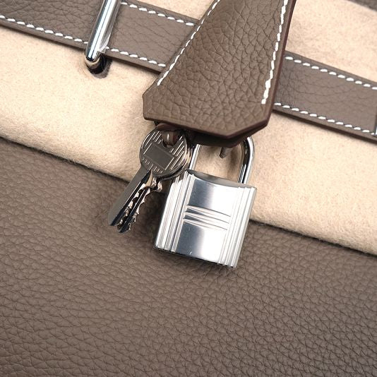 Hermes Etoupe Voyage Kelly 50 Bag - Image 10