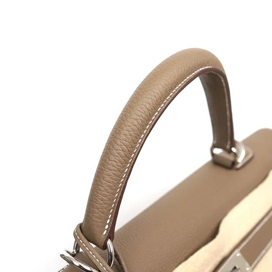 Hermes Etoupe Voyage Kelly 50 Bag - Image 13