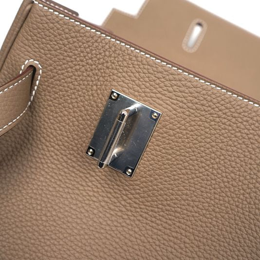Hermes Etoupe Voyage Kelly 50 Bag - Image 14