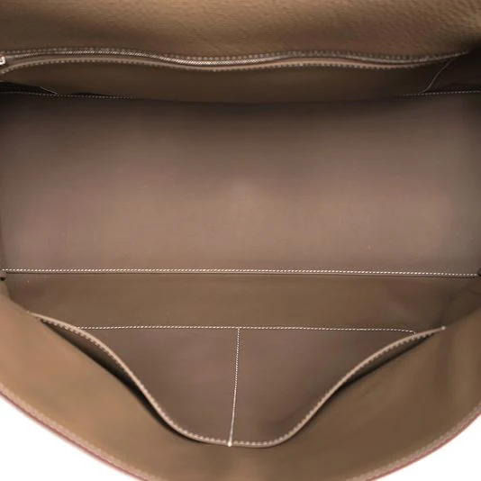 Hermes Etoupe Voyage Kelly 50 Bag - Image 16