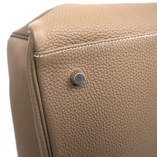 Hermes Etoupe Voyage Kelly 50 Bag - Image 7