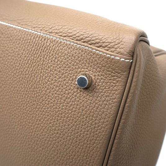 Hermes Etoupe Voyage Kelly 50 Bag - Image 8