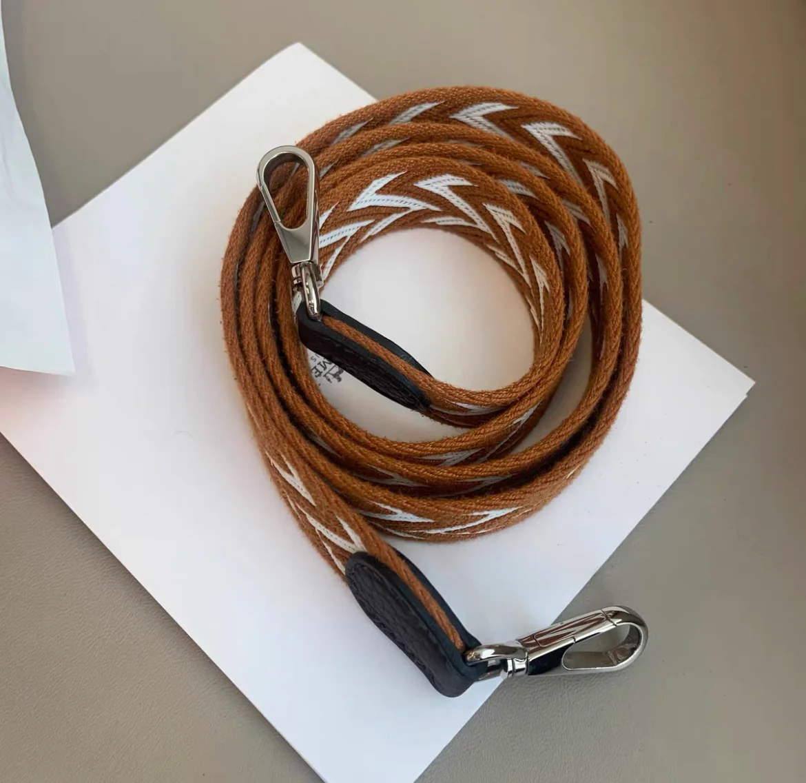 Hermes Evelyne mini leather ebony brown palladium hardware - Image 8