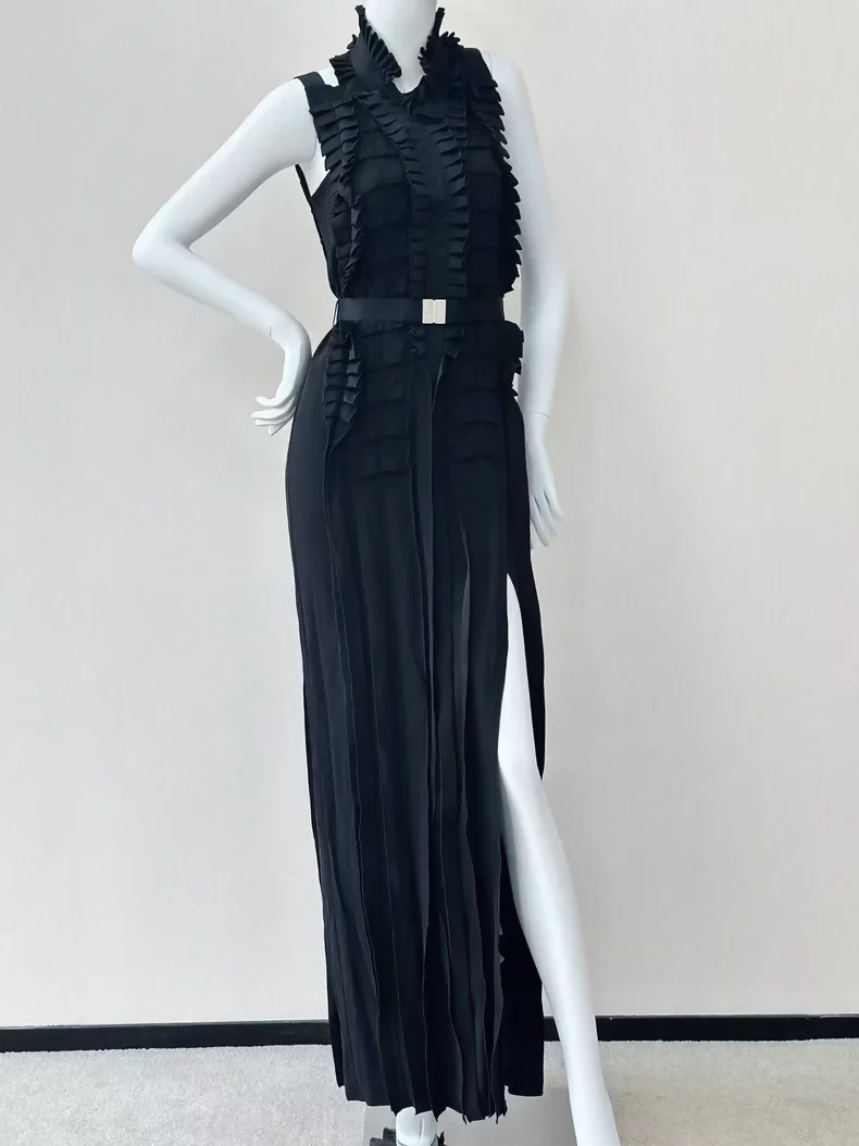 Hermes Fall/Winter 2022 Silk Pleated Gown