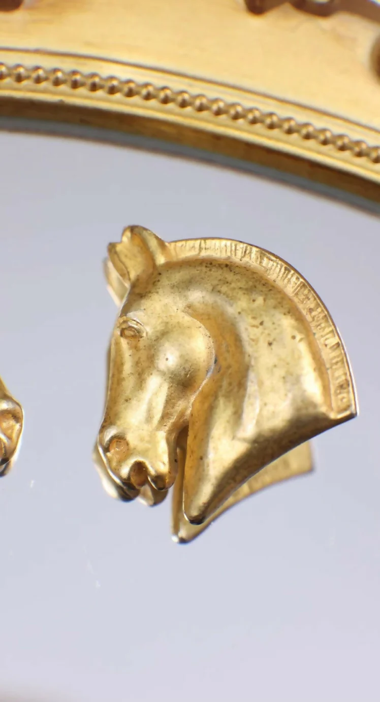 Hermes Horse Head Ear Clip - Image 3