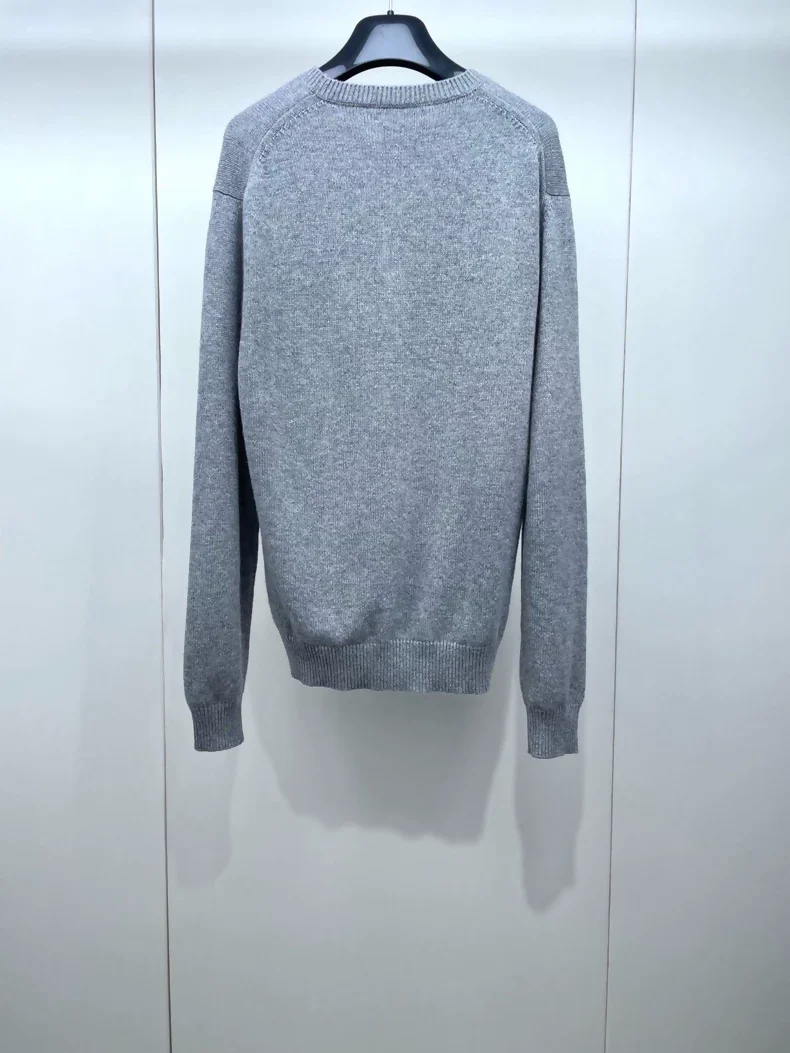 Hermes grey Cashmere Sweater - Image 2