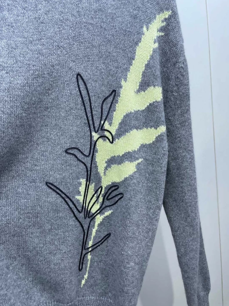Hermes grey Cashmere Sweater - Image 3