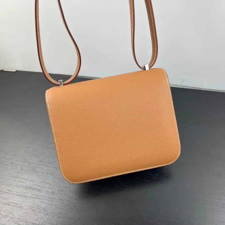 Hermès Constance 19 gold-brown Epsom Leather Palladium Hardware - Image 2