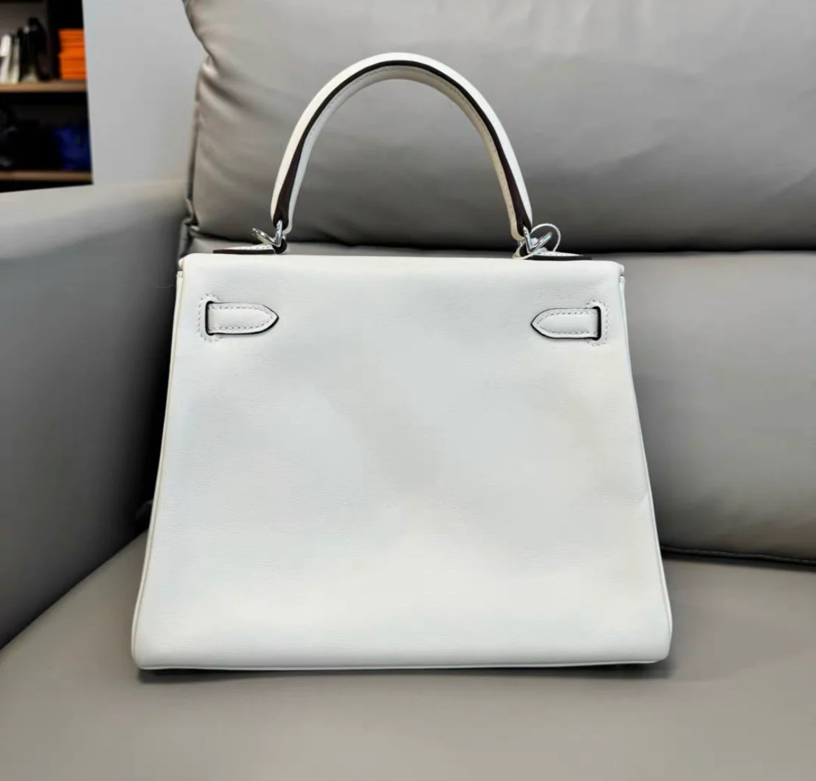 Hermes Kelly 25 Swift Nata In & Out handbag - Image 3