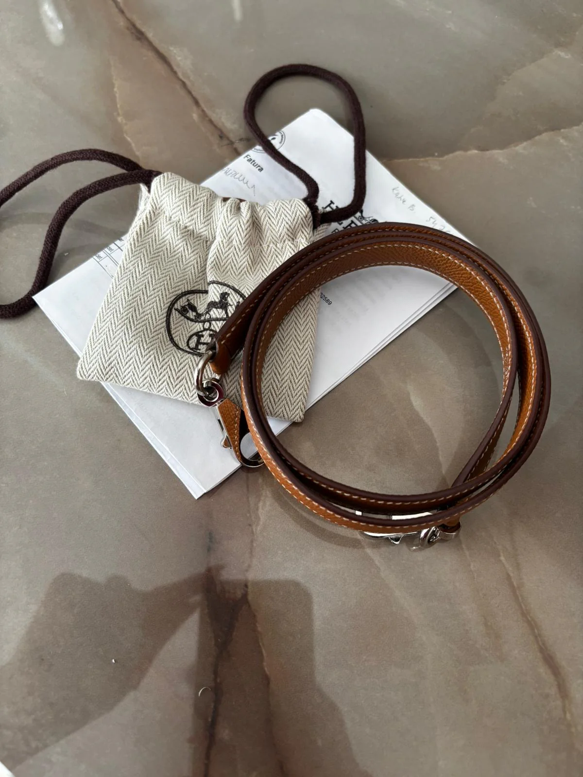 Hermès Kelly 25 Veau Epsom Leather Palladium Hardware - Image 9