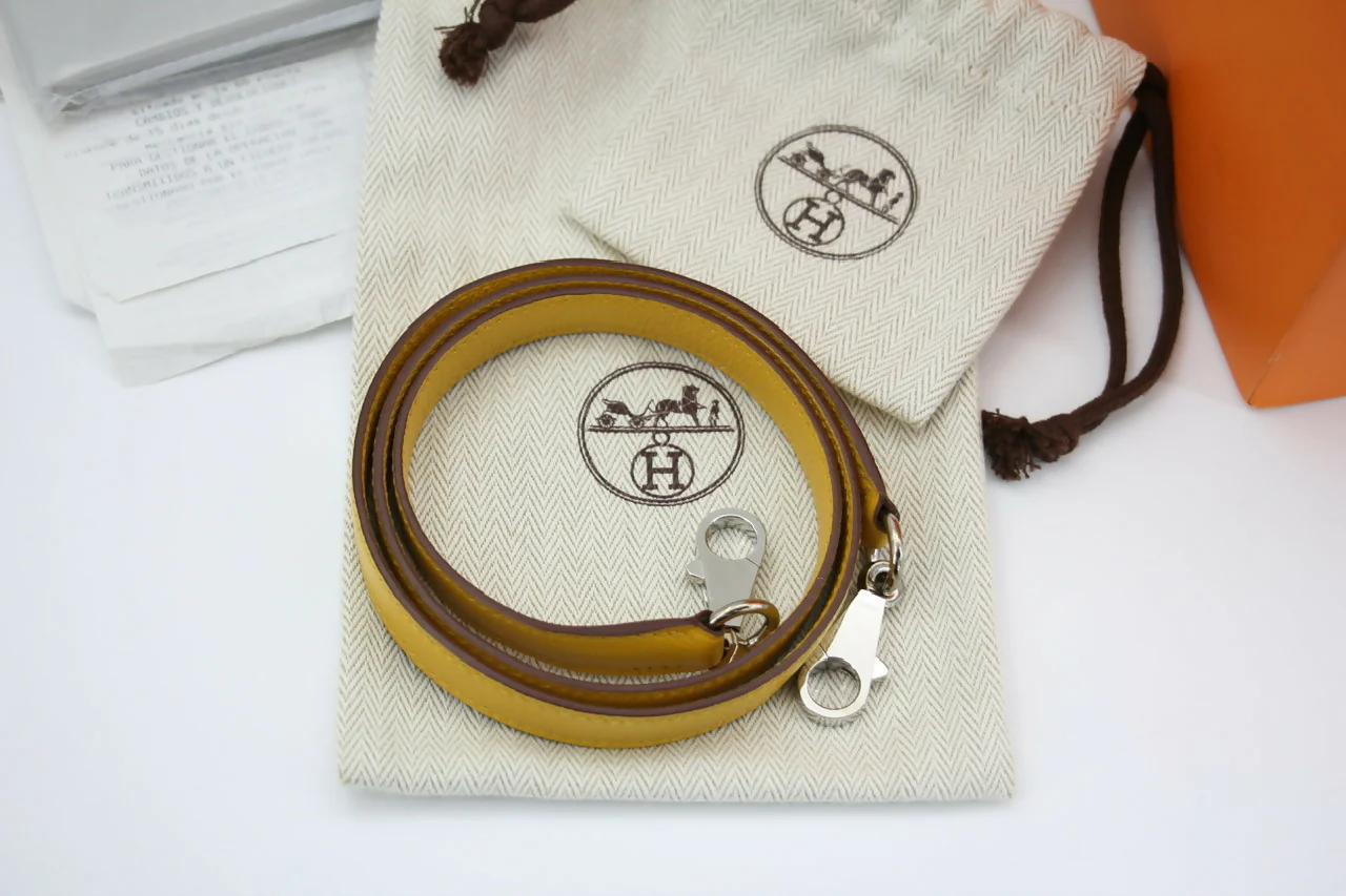 Hermes Kelly 28 Jaune Ambre Epsom Leather Palladium Hardware - Image 10