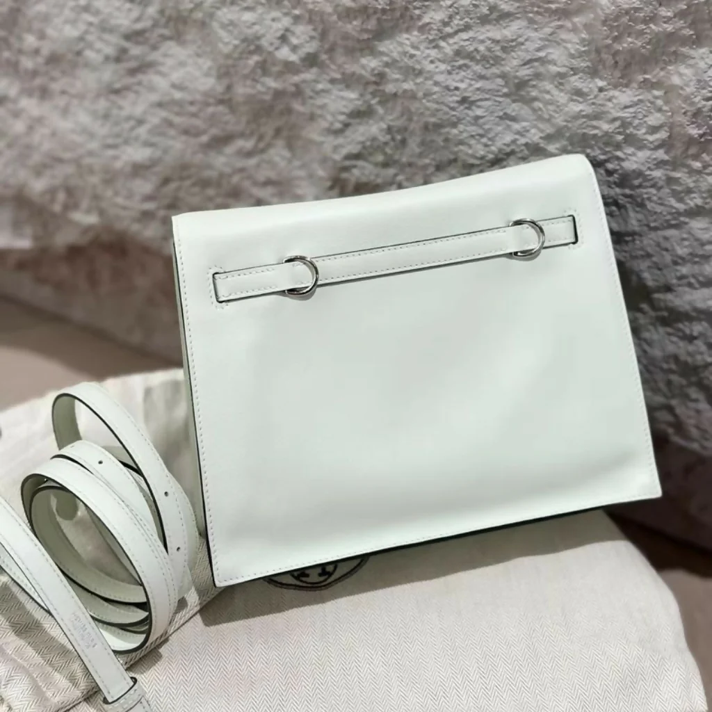 Hermès Kelly Danse Vert Peppermint Swift Palladium Hardware - Image 2
