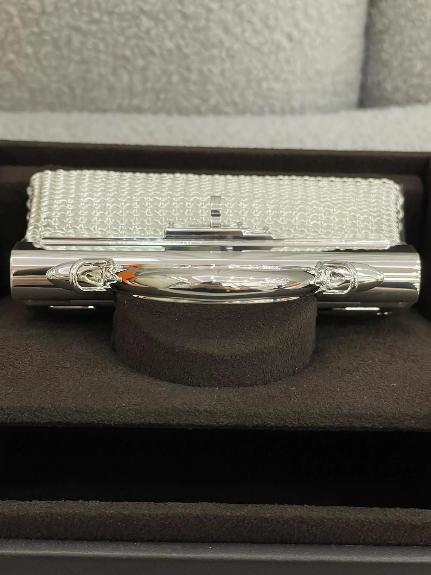 Hermès Kelly Sac Bijou Chaine in Sterling Silver - Image 4