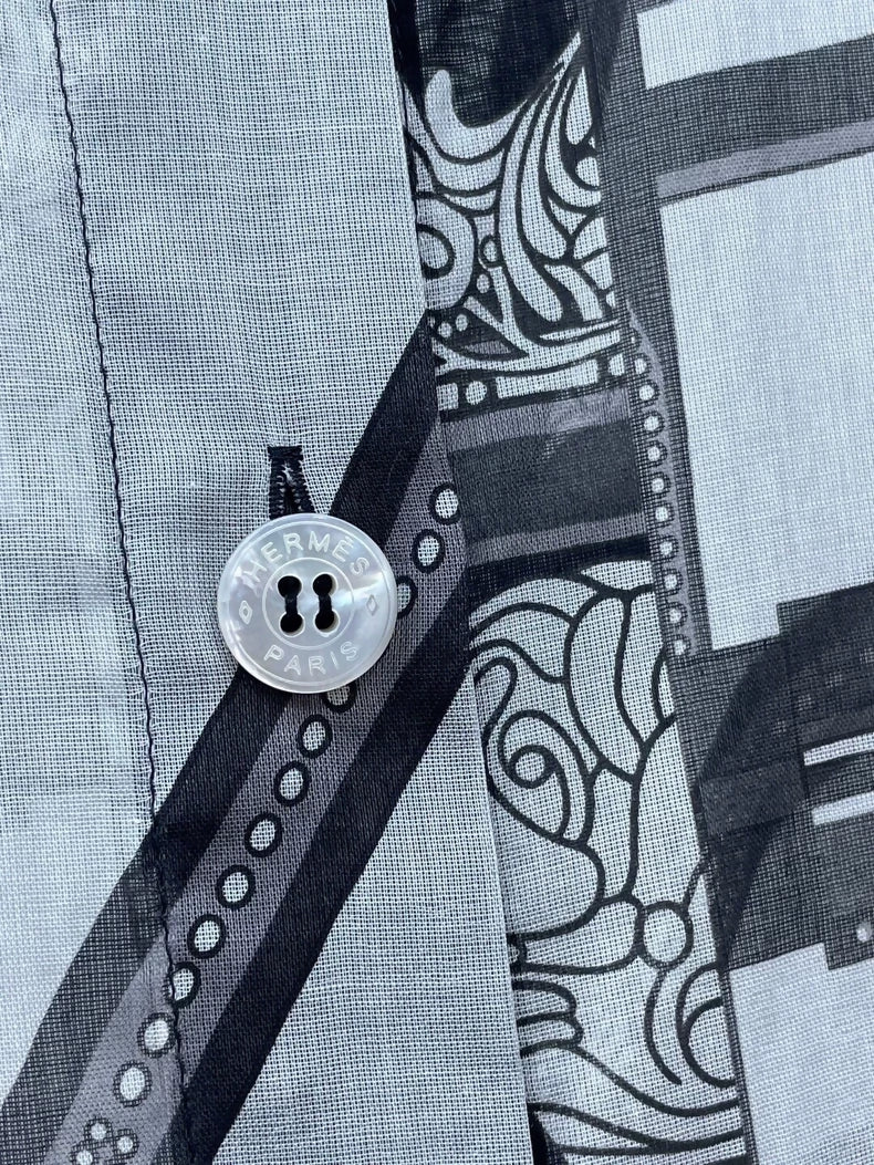Hermès black & white top - Image 3