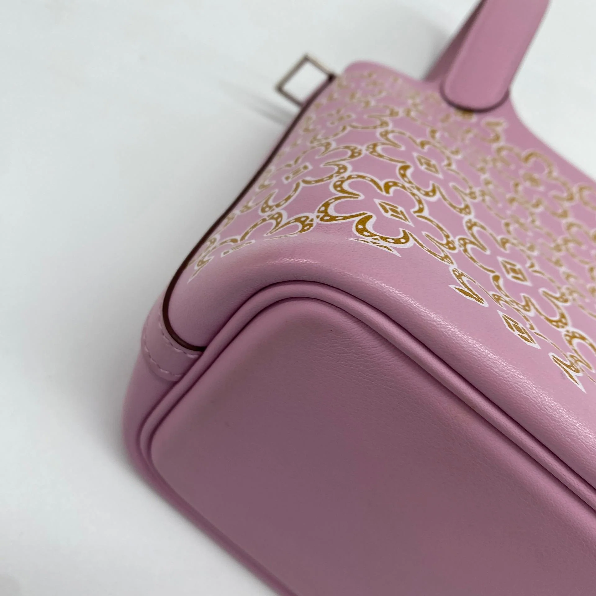 HERMÈS LUCKY DAISY MICRO PICOTIN 14, SWIFT, MAUVE SYLVESTRE - Image 5