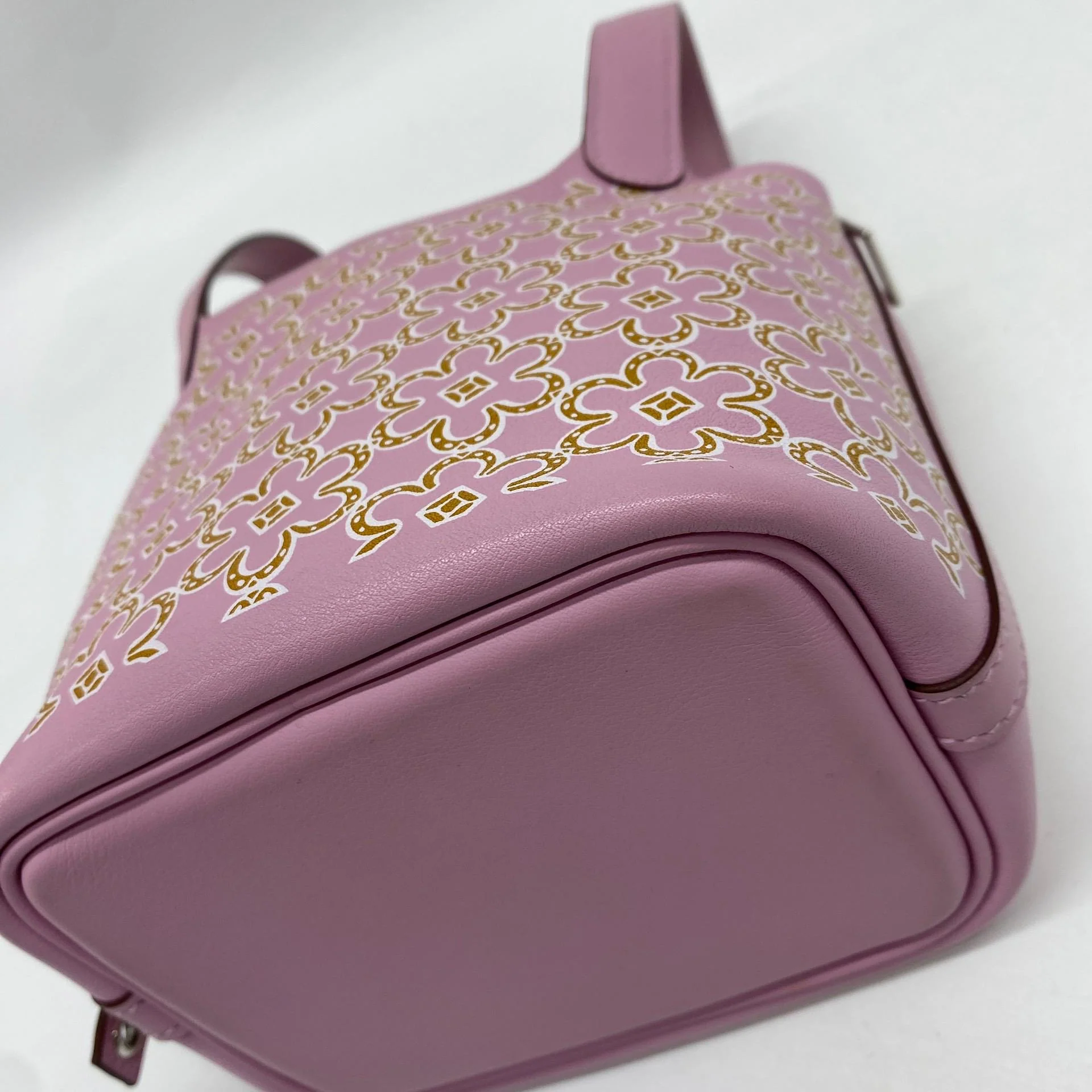 HERMÈS LUCKY DAISY MICRO PICOTIN 14, SWIFT, MAUVE SYLVESTRE - Image 7