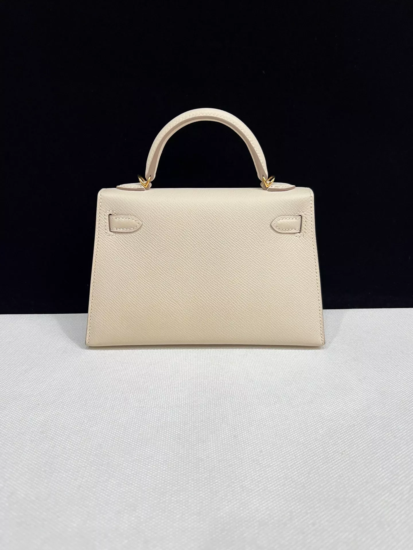 Hermes Mini Kelly 20 craie Epsom leather gold hardware - Image 3