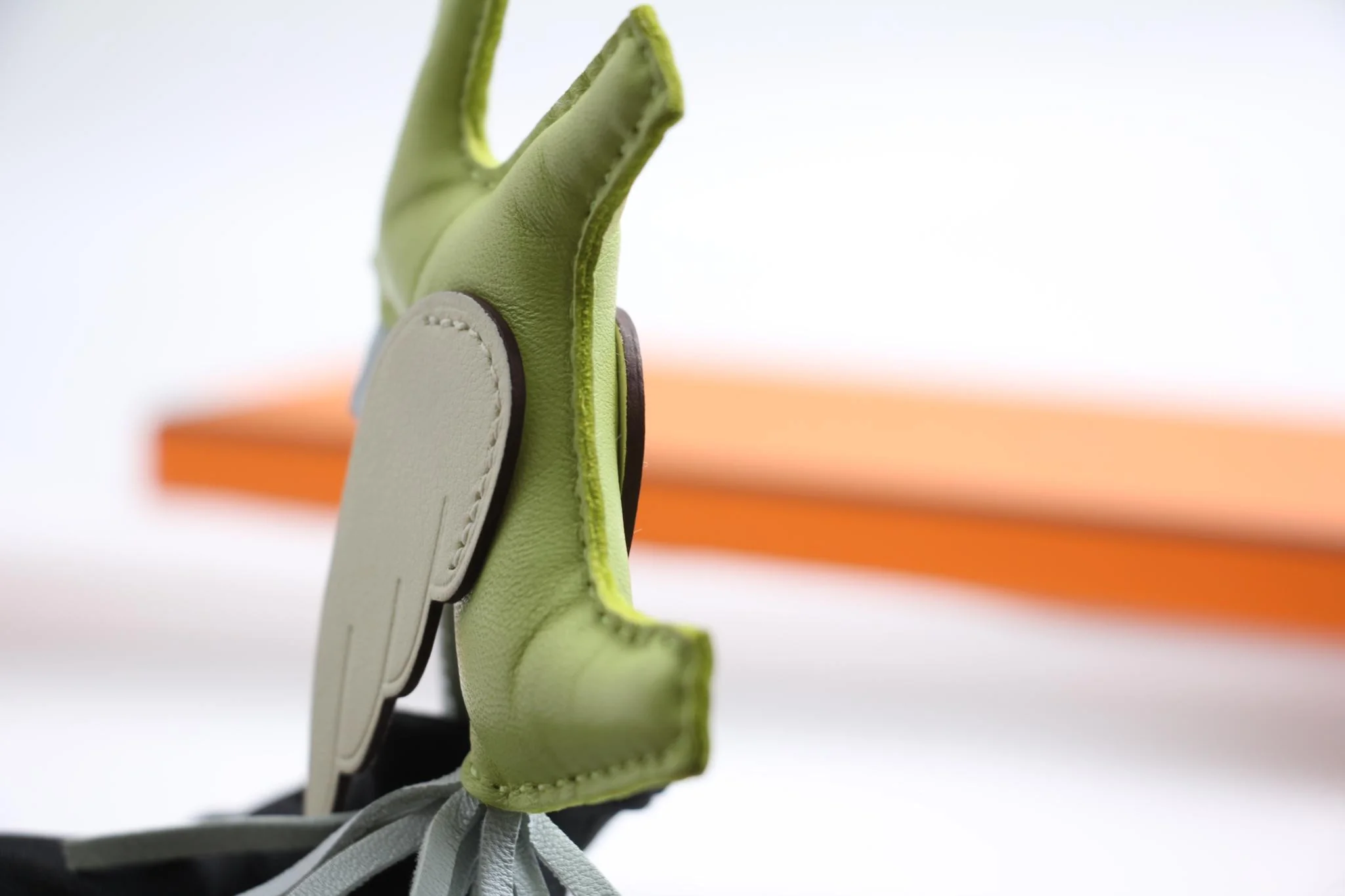 Hermès Rodeo Pegase Pm Bag Charm In Jaune Bourgeon Blue Brume Nata - Image 12