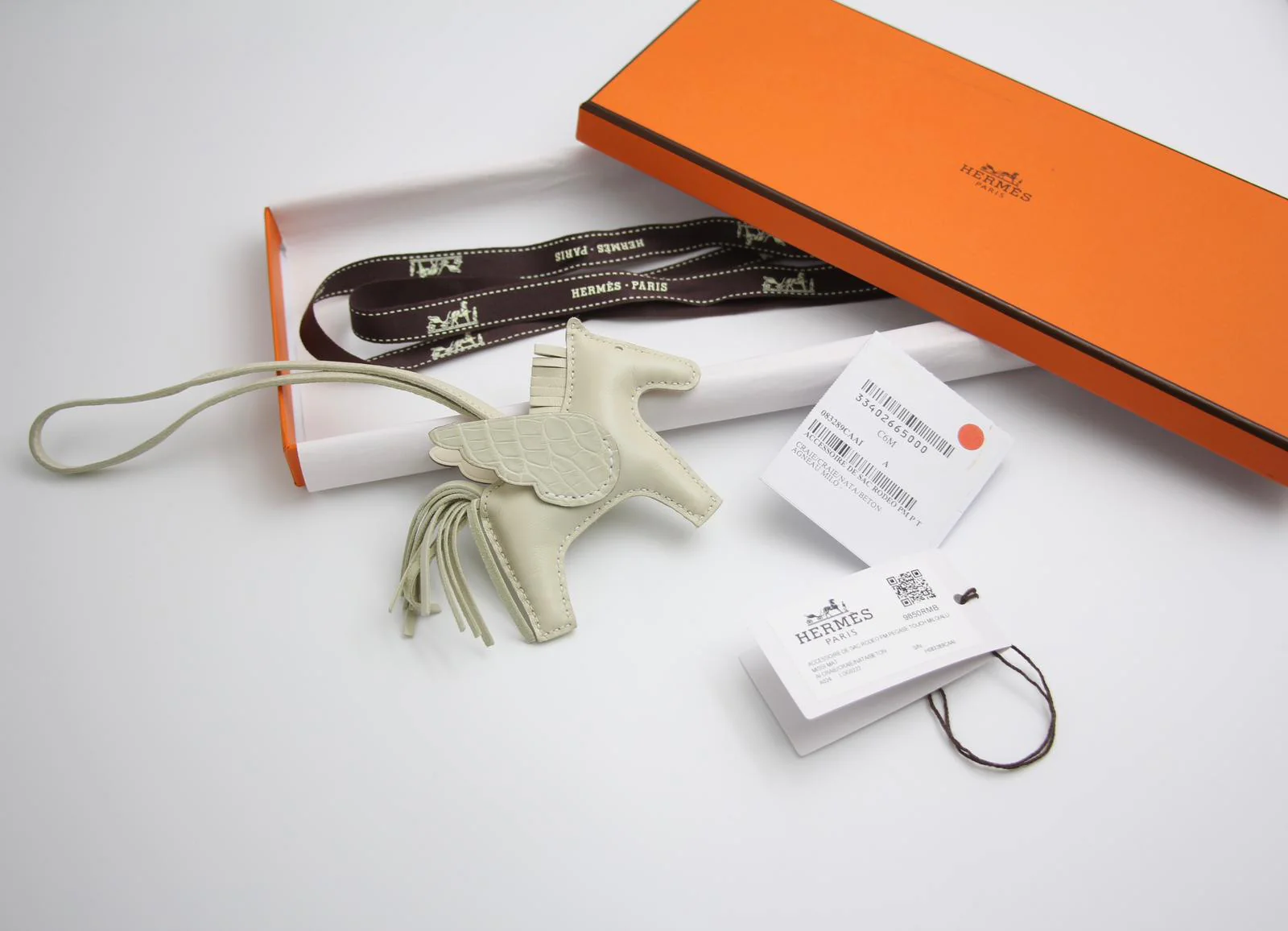 Hermès Rodeo Pm Pegase Touch Milo Alli Missi Matai Ai Craie Craie Nata - Image 14