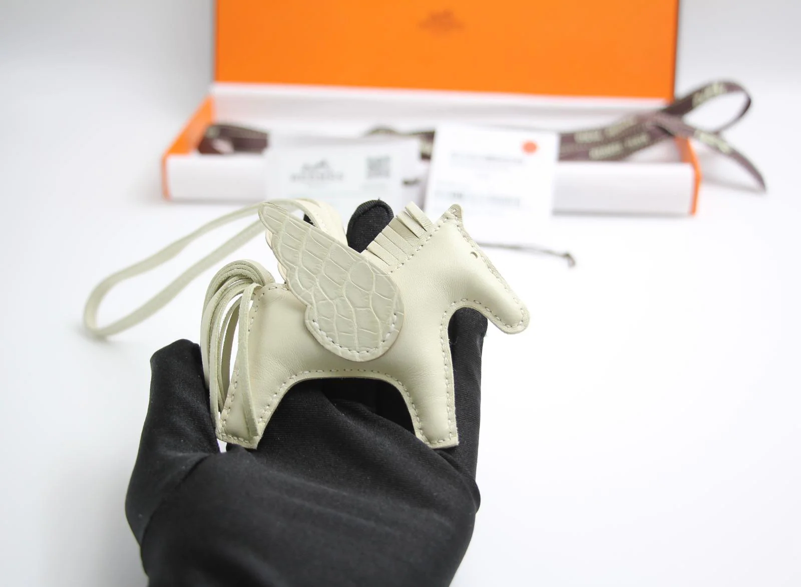 Hermès Rodeo Pm Pegase Touch Milo Alli Missi Matai Ai Craie Craie Nata - Image 7