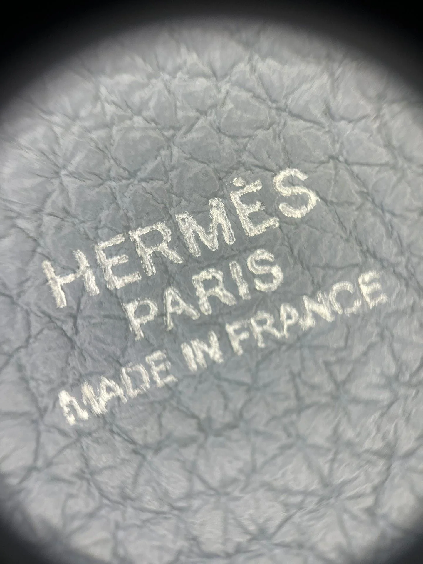 Hermès so Kelly 22 Bleu Lin togo leather palladium hardware - Image 5
