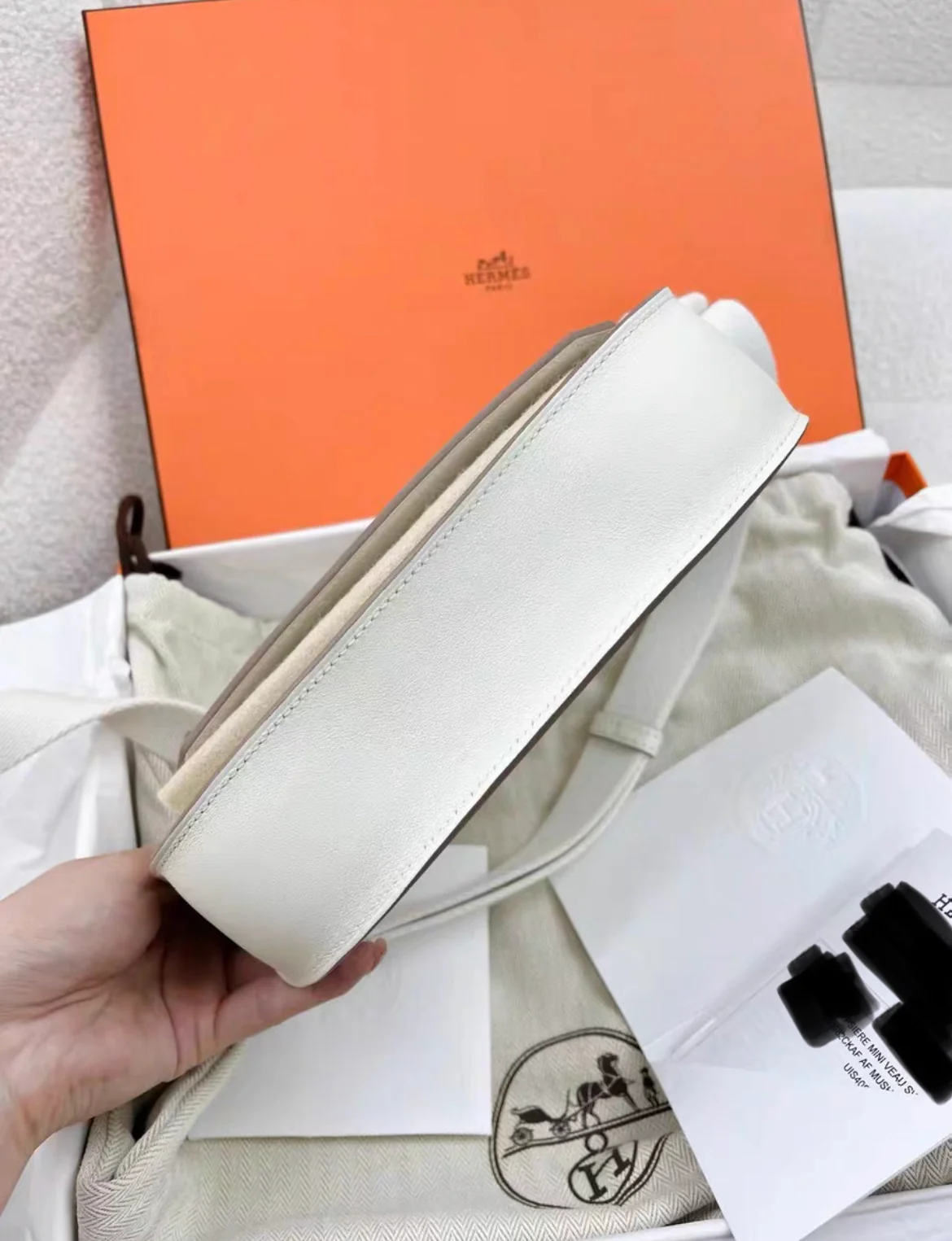 HERMES Swift Mini Jypsiere Mushroom - Image 6