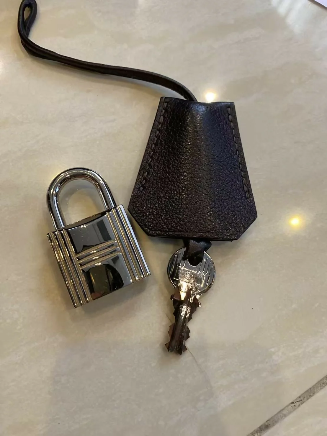 Hermes vintage Kelly shoulder brown - Image 5