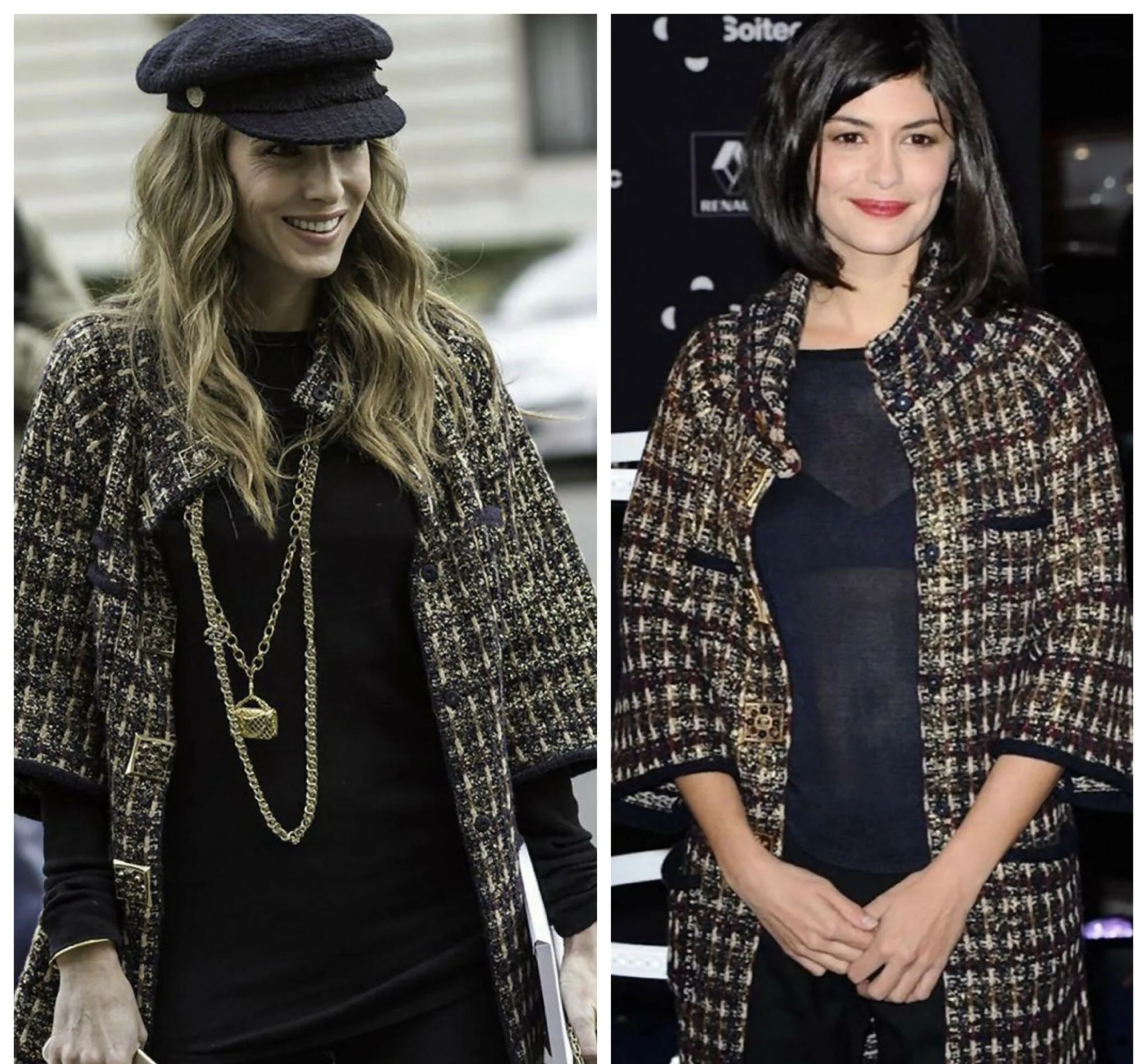 Iconic Chanel 11A Paris-Byzance Multicolor Gold Metallic Wool Tweed Coat FR 44 - Image 10