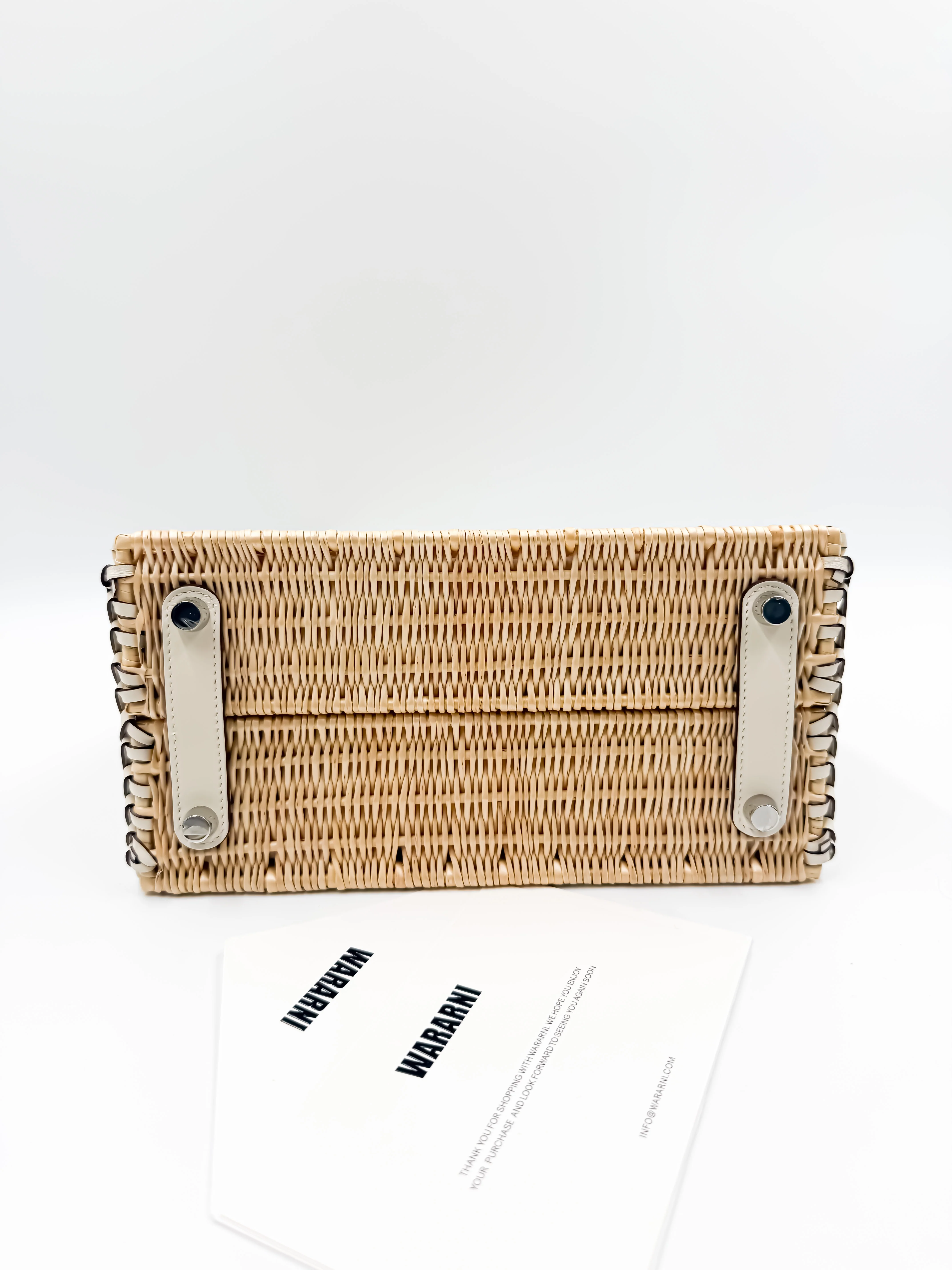 Limited Edition Hermes Birkin 25 Picnic Nata Palladium Hardware - Image 5