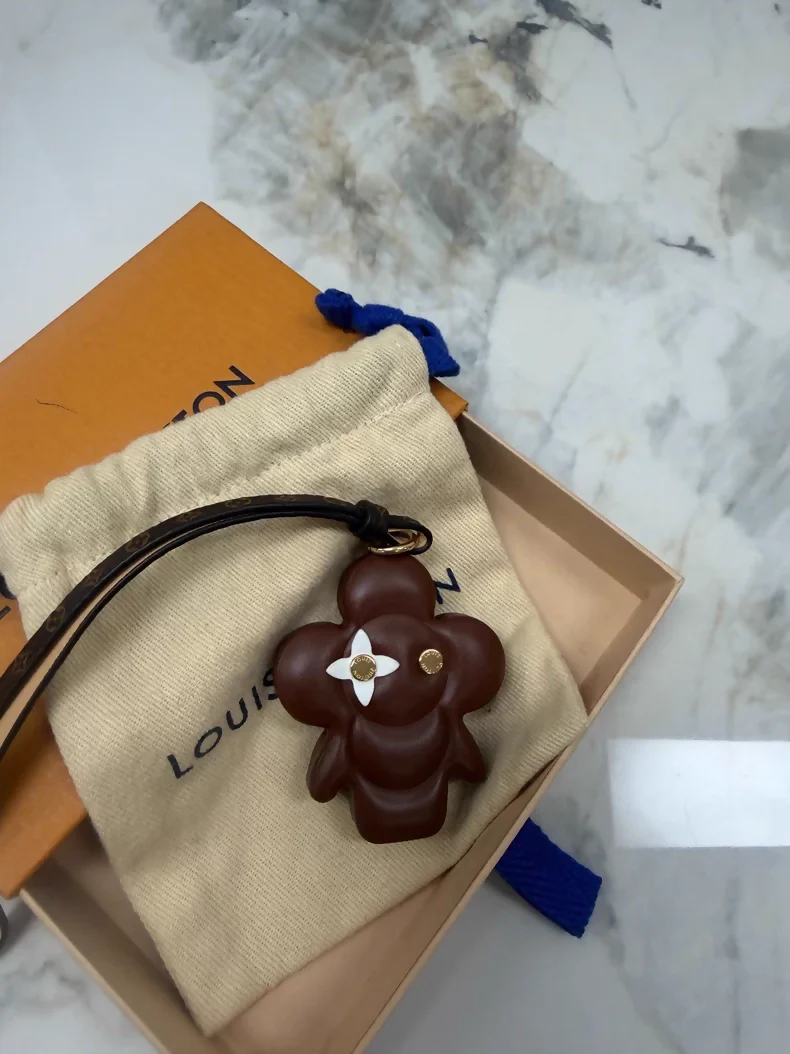 Lv chocolate Vivienne keychain - Image 3