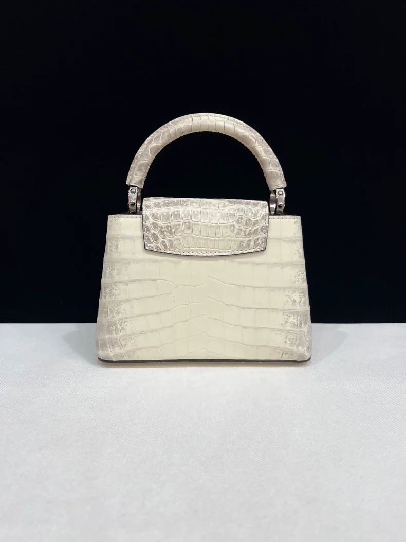LV Louis Vuitton Capucines mini Himalayan crocodile leather - Image 3