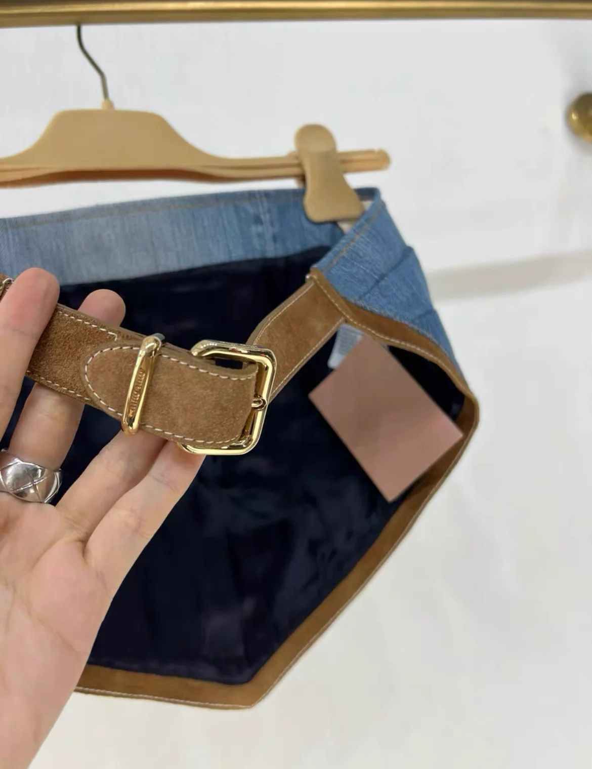Miu Miu 24SS popular denim top size 38 brand new - Image 4